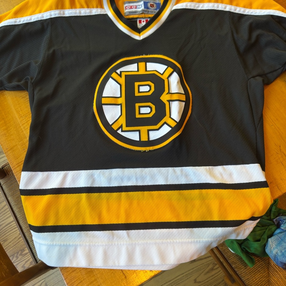 CCM Boston Bruins Hockey Jersey